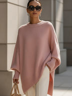 Claire's Oversized Wide-Neck Sweater