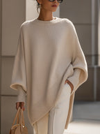 Claire's Oversized Wide-Neck Sweater