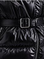 Women's Padded Jacket with Faux Fur Collar