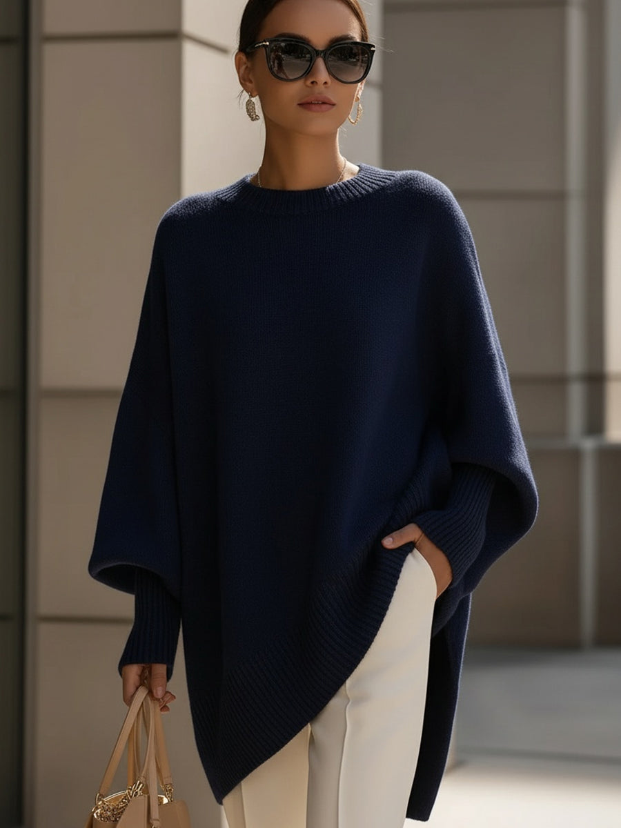 Claire's Oversized Wide-Neck Sweater