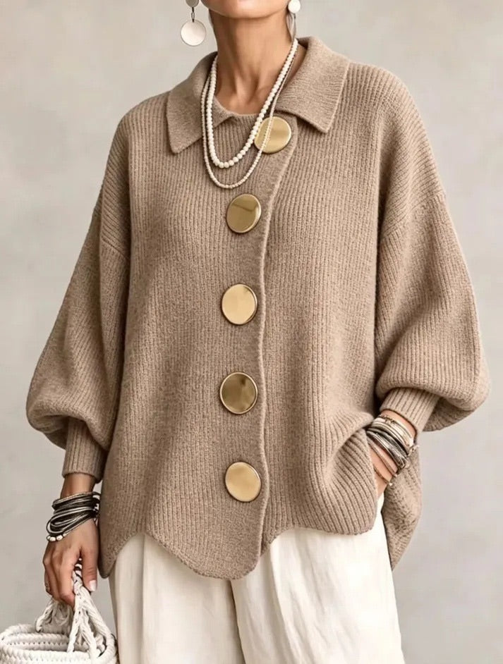 Claire's ™ Oversized Button Cardigan