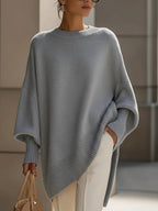 Claire's Oversized Wide-Neck Sweater