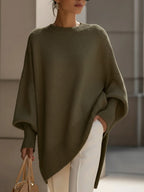Claire's Oversized Wide-Neck Sweater