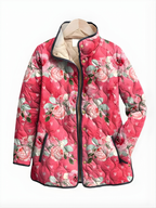 Charlotte™| Vintage Charming Floral Quilted Jacket