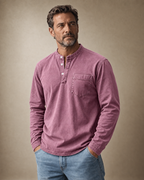 Charles Saltwater Long Sleeve Henley