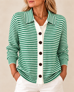 Blythe™ Striped Button Cardigan