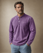 Charles Saltwater Long Sleeve Henley