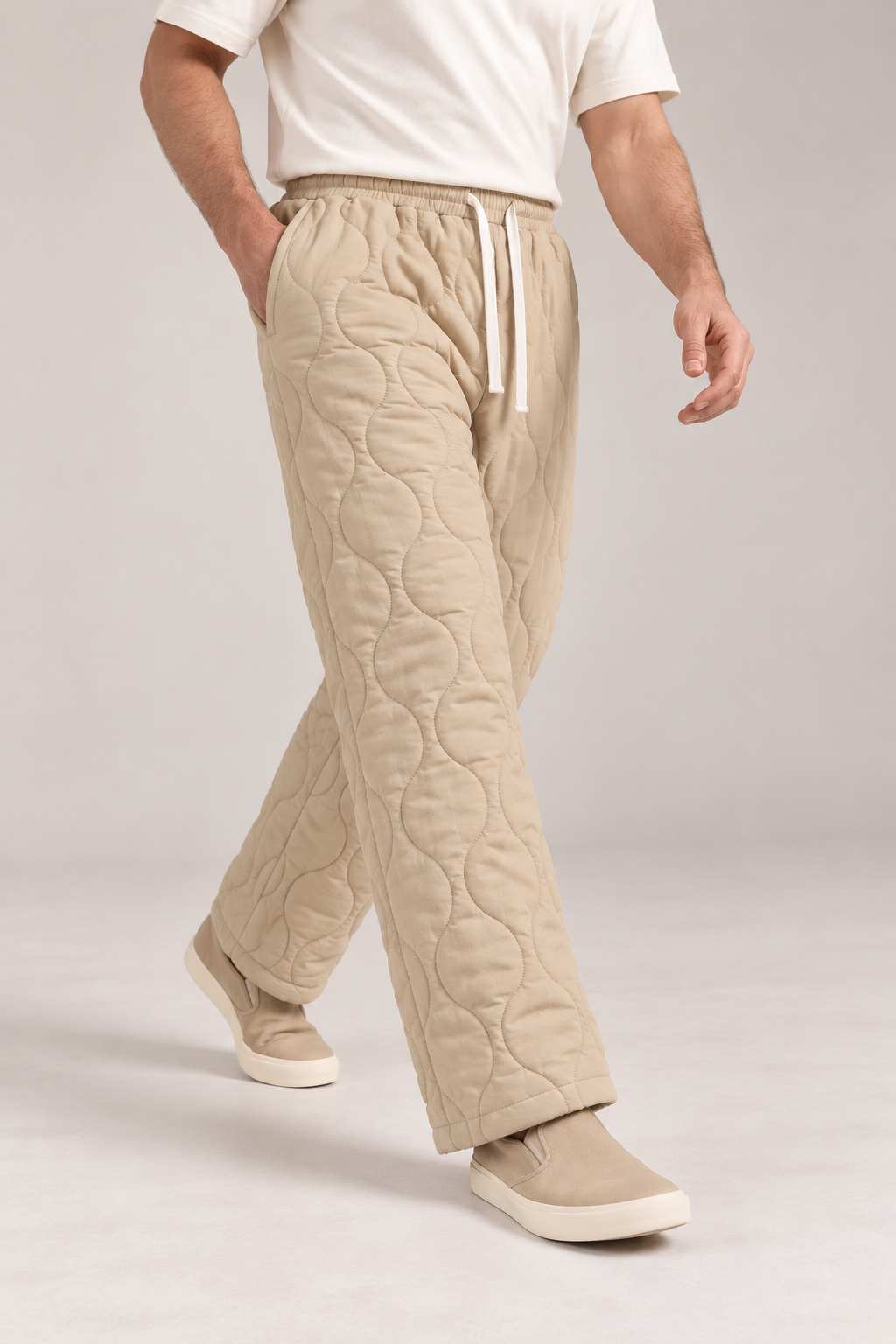 CLOUD COMFORT QUILTED PANTS