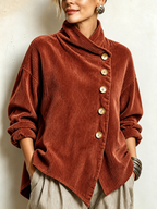 Claire | The Corduroy Button-Up Top