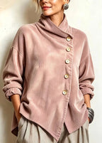 Claire | The Corduroy Button-Up Top