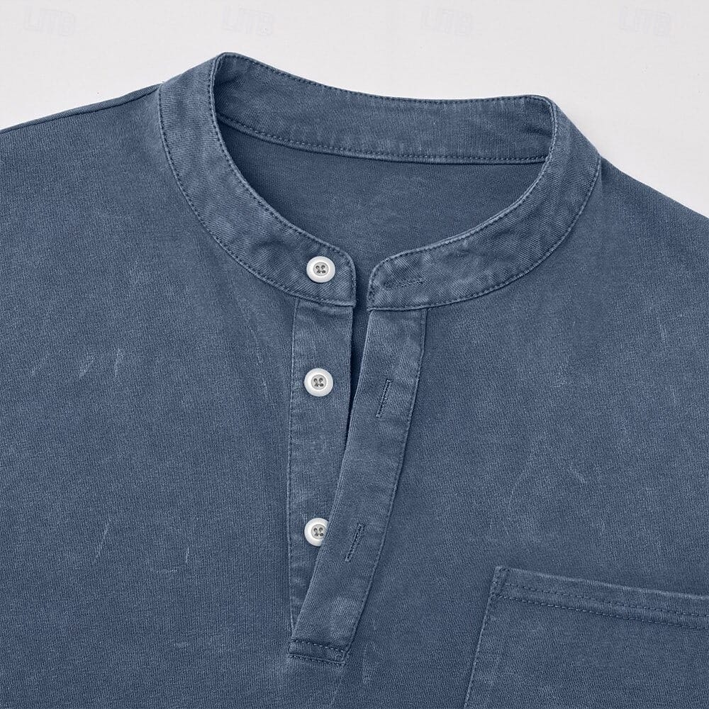 Charles Saltwater Long Sleeve Henley