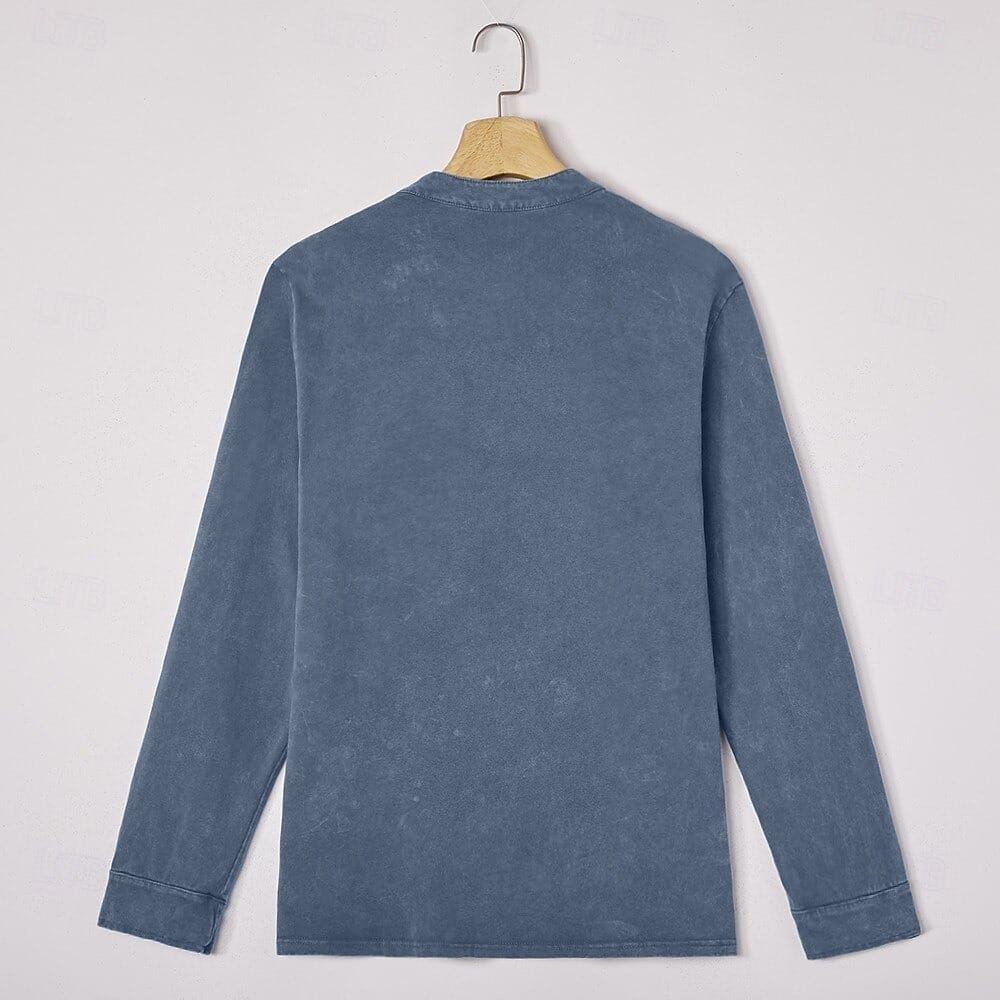 Charles Saltwater Long Sleeve Henley