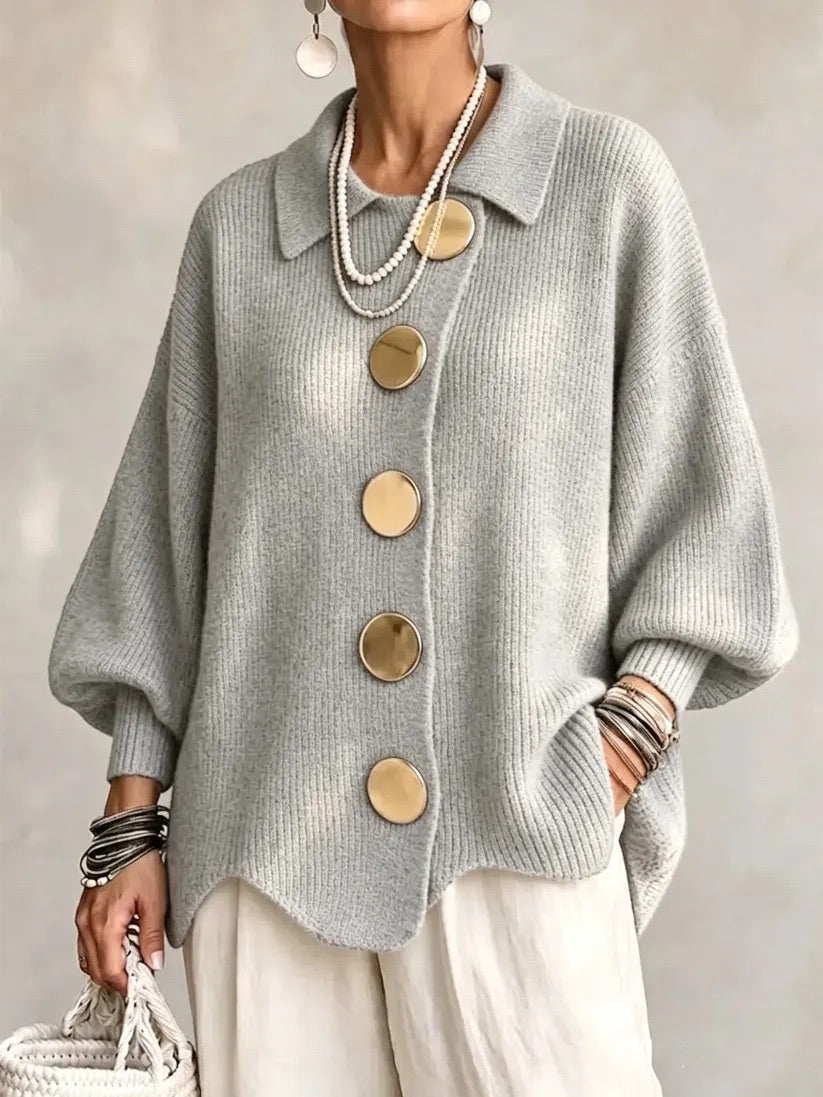 Claire's ™ Oversized Button Cardigan