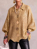 Claire's ™ Oversized Button Cardigan