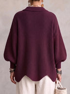 Claire's ™ Oversized Button Cardigan
