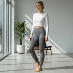 Claire 3D Compression Leggings – High Waist, Seamless & Sculpting